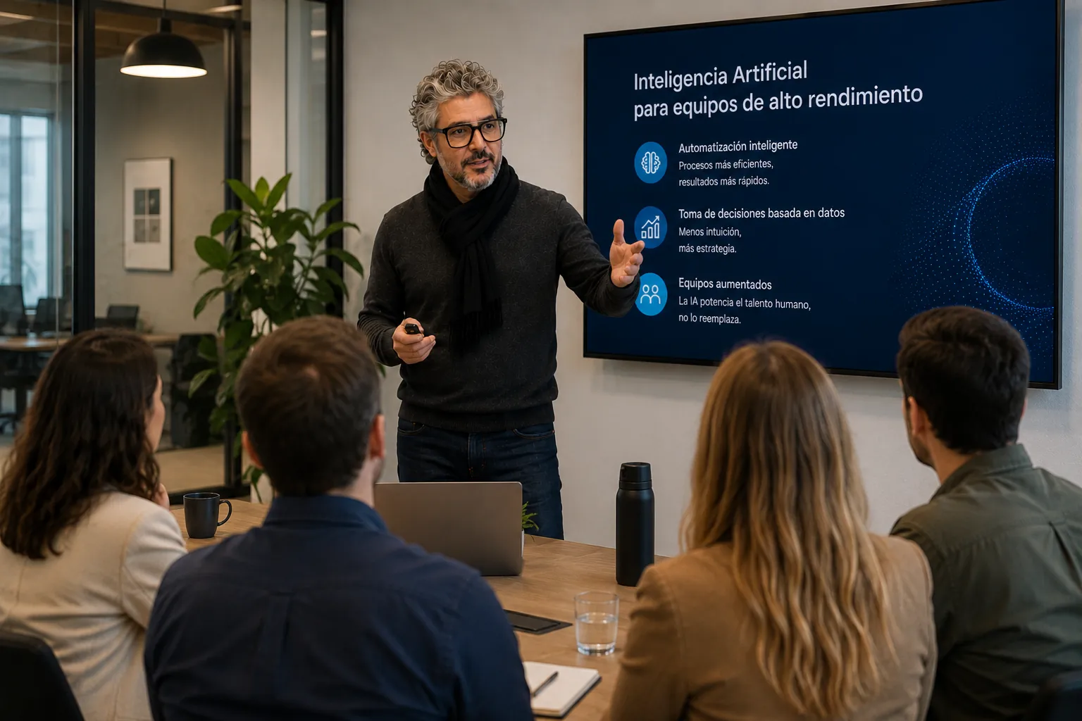 Workshop de IA para equipos de marketing: contenido y análisis de campañas con inteligencia artificial